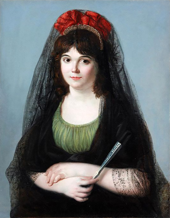 portrait of a young woman